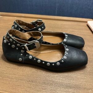 Free People Mystic Mary Jane Flats